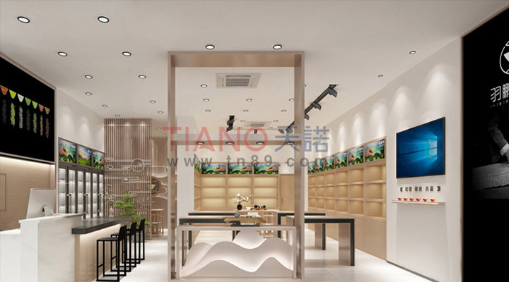 專賣店設(shè)計(jì)  東莞羽鵬名茶